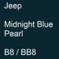 Preview: Jeep, Midnight Blue Pearl, B8 / BB8.